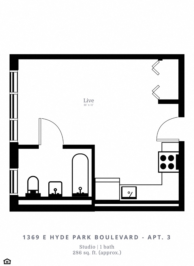 1369 E Hyde Park Blvd Studio-3 Beds Apartment for Rent - Photo Gallery 12